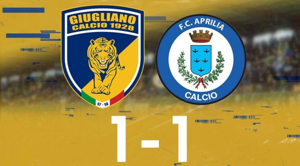 Serie D, Giugliano-Aprilia 1-1: Njambè beffa i tigrotti nel finale