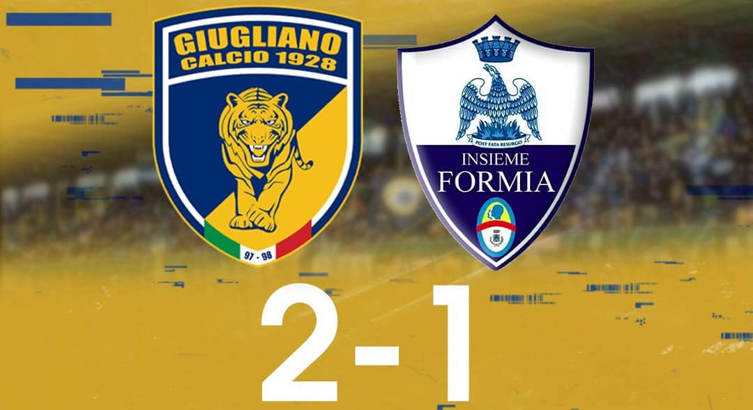 Serie D, Giugliano-Insieme Formia 2-1: tigrotti a +10 sull’Aprilia