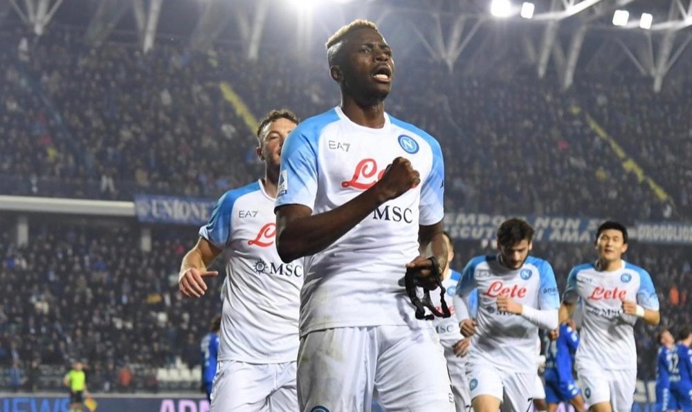 Il Napoli è una macchina perfetta: battuto l’Empoli a domicilio, Osimhen ancora in gol