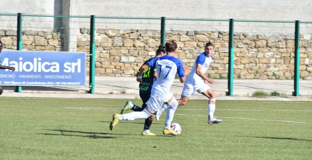 Coppa Italia Serie D – La Paganese batte la Polisportiva Santa Maria 2-1: Coquin gela il ‘Carrano’ nei minuti di recupero