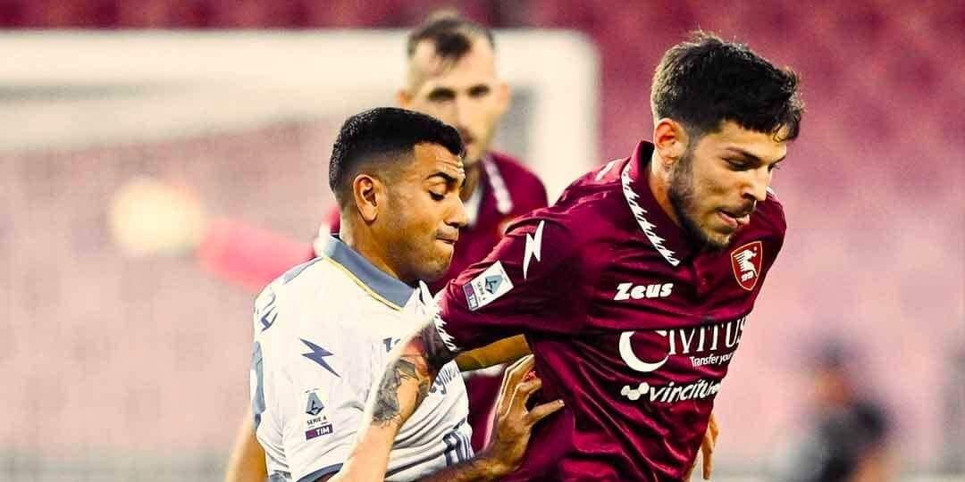 Cabral salva la Salernitana e riprende il Frosinone: 1-1 allo stadio Arechi