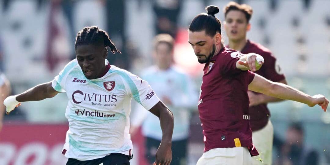 La Salernitana è viva, buon pareggio a Torino (0-0). Ottima prova di Boateng, si rivede Dia