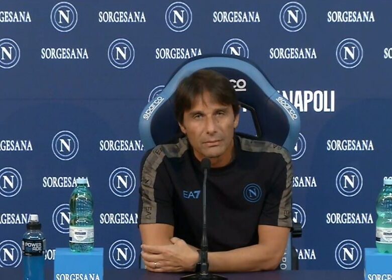 Empoli-Napoli, le parole di Antonio Conte in conferenza stampa