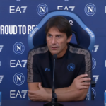 Napoli, Conte: “Molto contento del primo tempo, ma la ripresa deve restarci impressa nella mente”