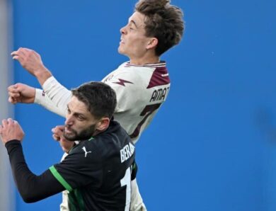 Salernitana, è crisi nera: il Sassuolo vince 4-0 e vola in testa alla classifica