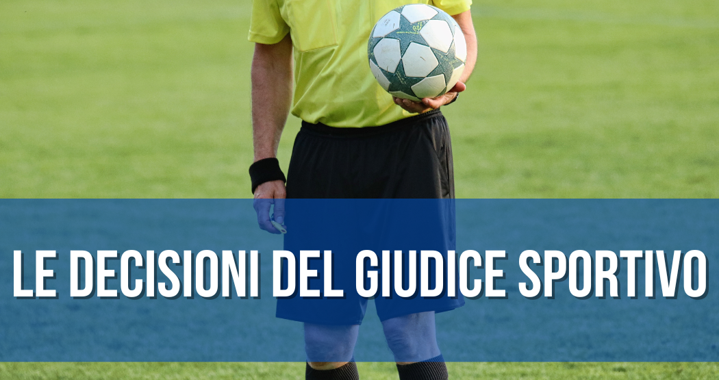 giudice sportivo